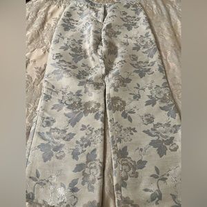 Peter Som Cropped Brocade Pant